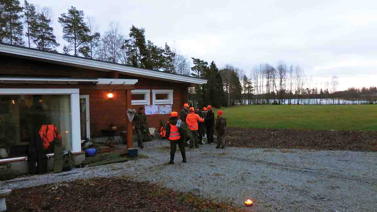 Both hunting and target shooting are popular in Finland, which looks a lot like northern Minnesota. This hunting lodge is within a short drive to Vihtavuori.